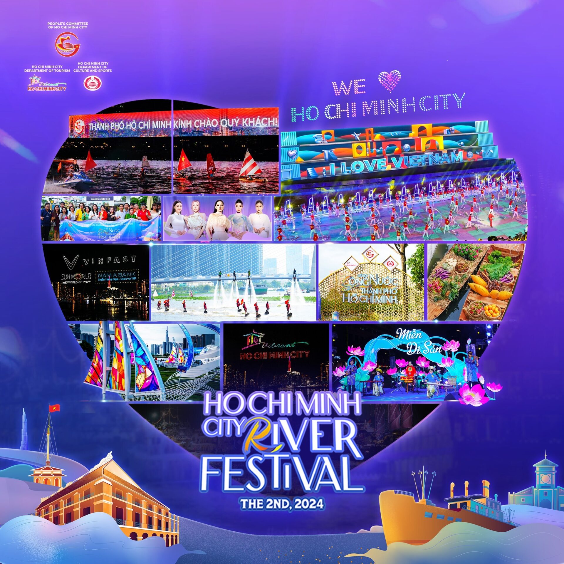 THE HTHE HO CHI MINH CITY RIVER FESTIVAL 2024: UNFORGETTABLE AND ...